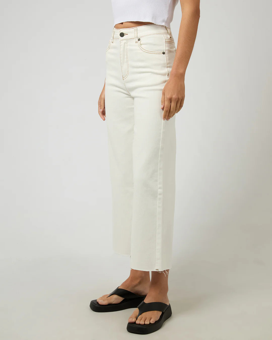 CHARLIE HIGH RISE (VINETAGE WHITE