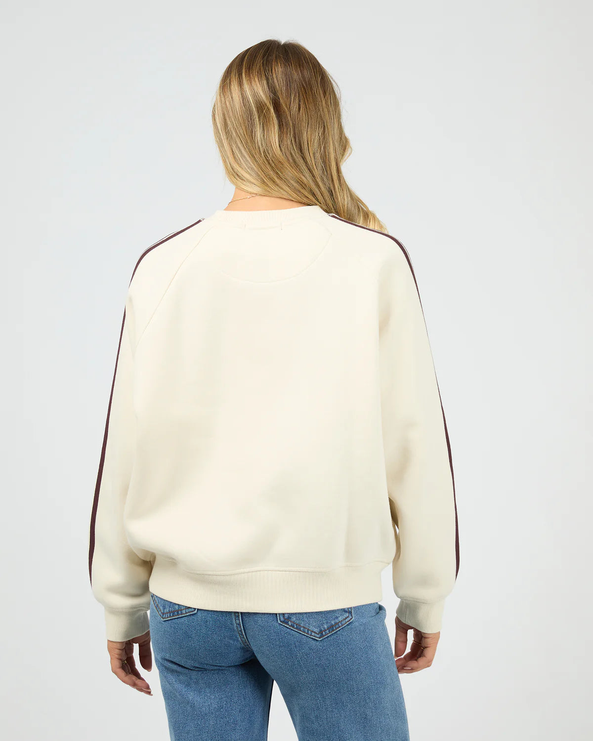 COLLEGE CONTRAST RAGLAN CREW