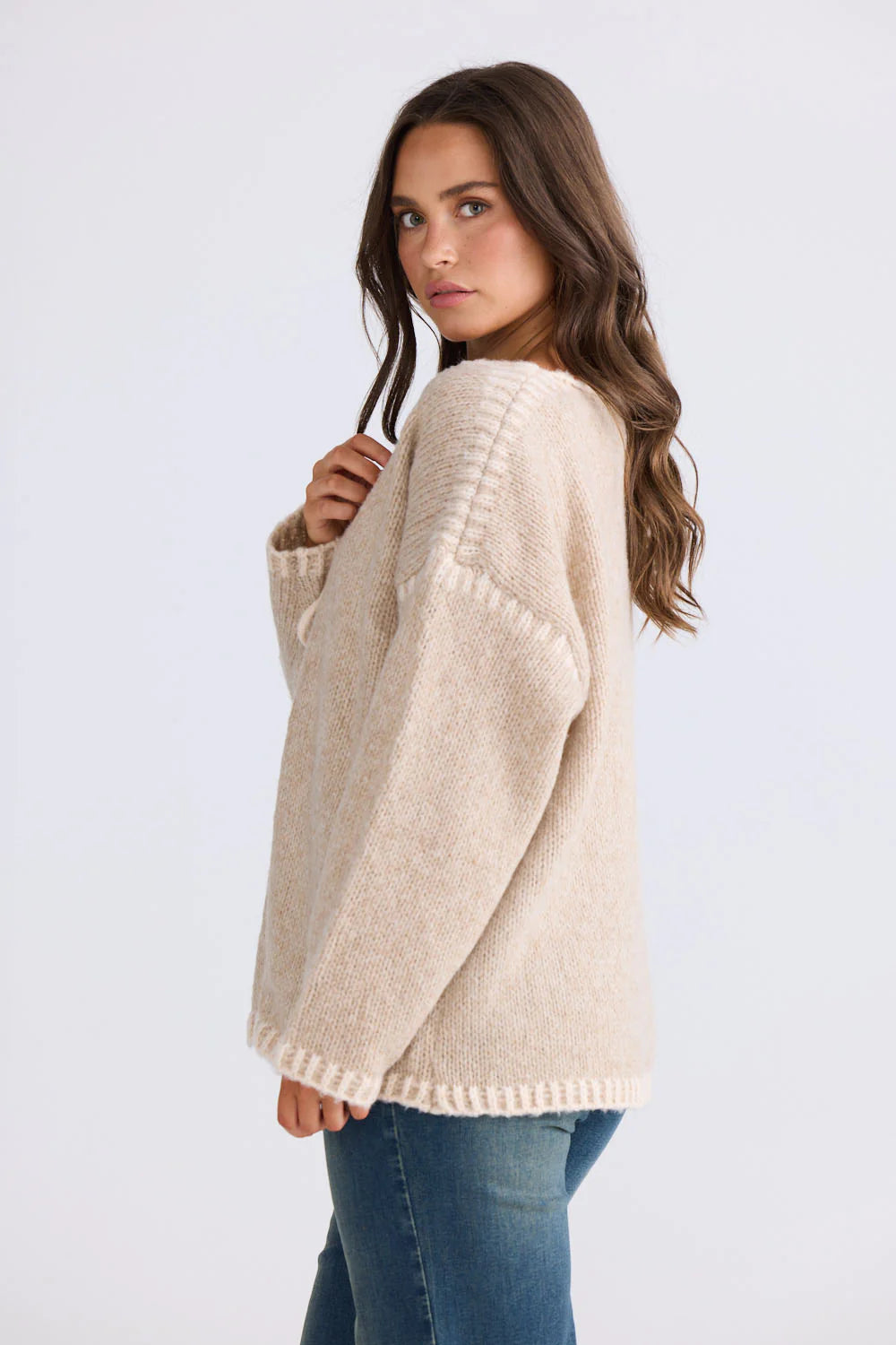 CALLA TIE CARDI