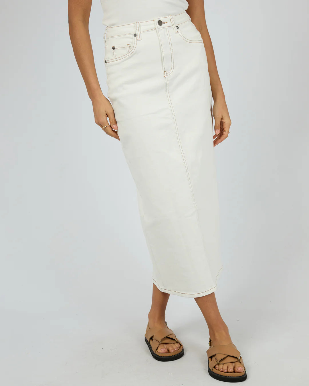 RAY COMFORT MAXI SKIRT