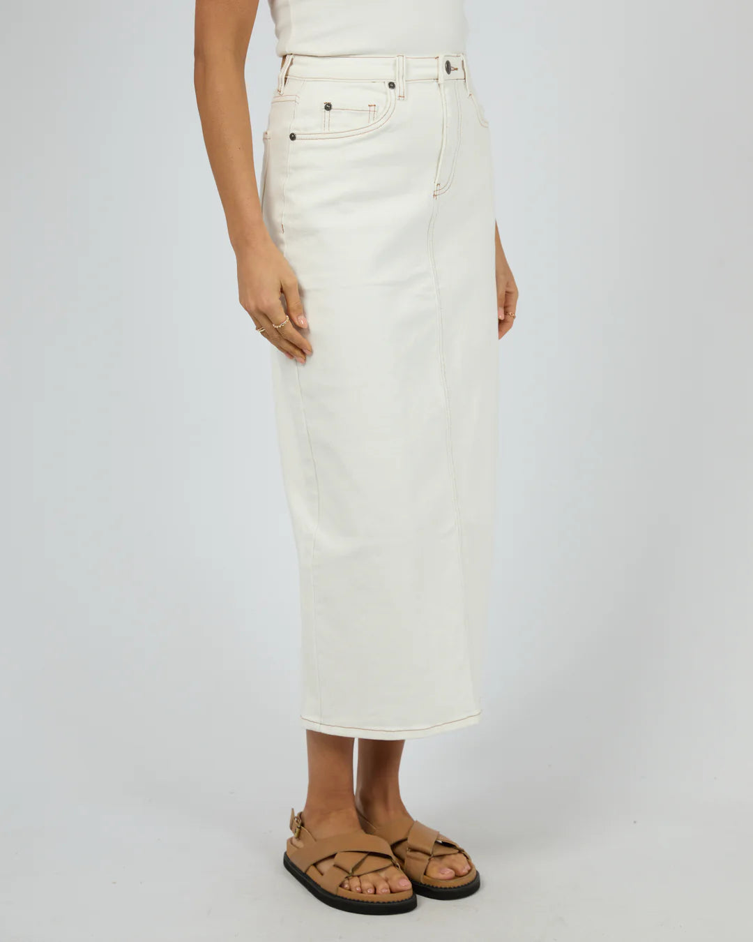 RAY COMFORT MAXI SKIRT