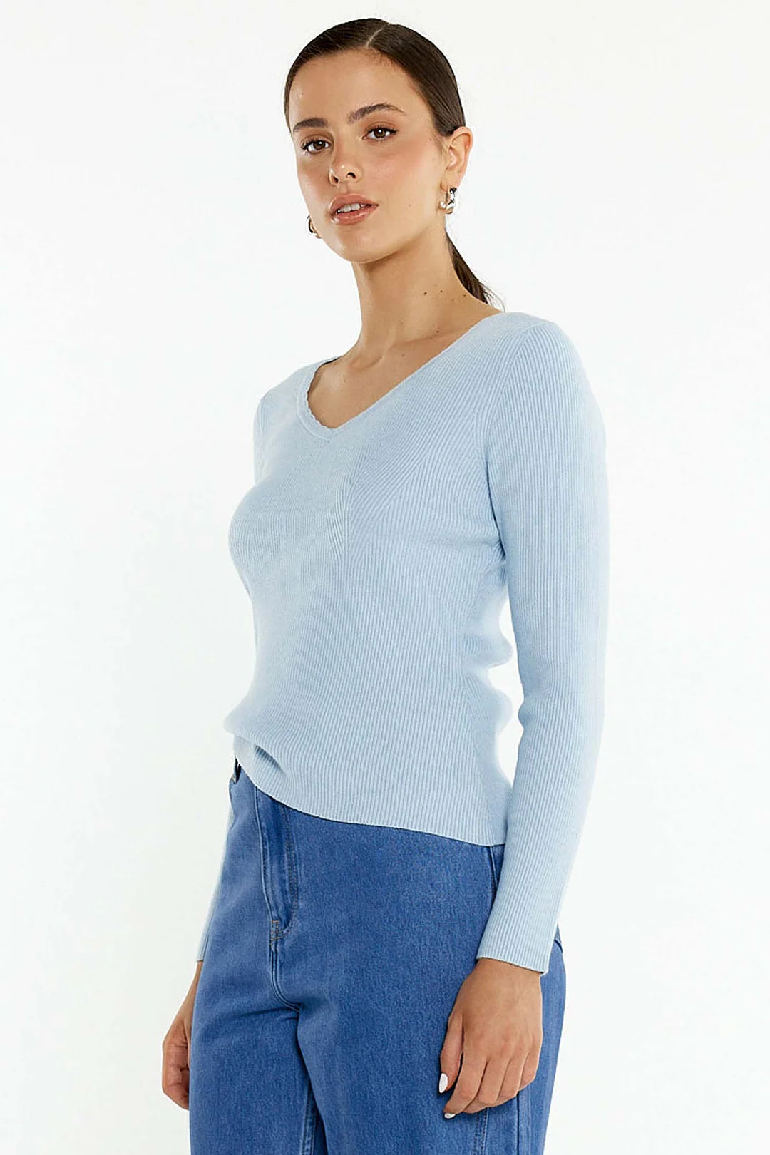 HOPE TRIM KNIT TOP