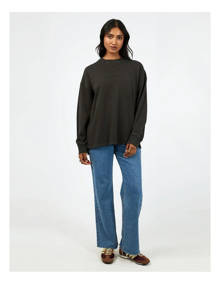 AAE WASHED RELAXED CREW