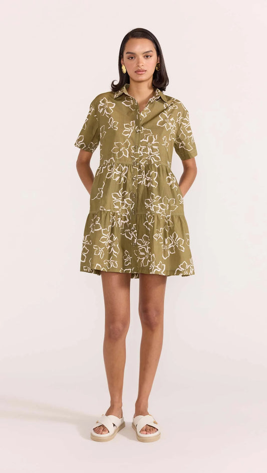 INES MINI SHIRTDRESS