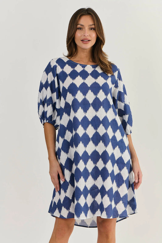 GA538 HARLEQUIN DRESS