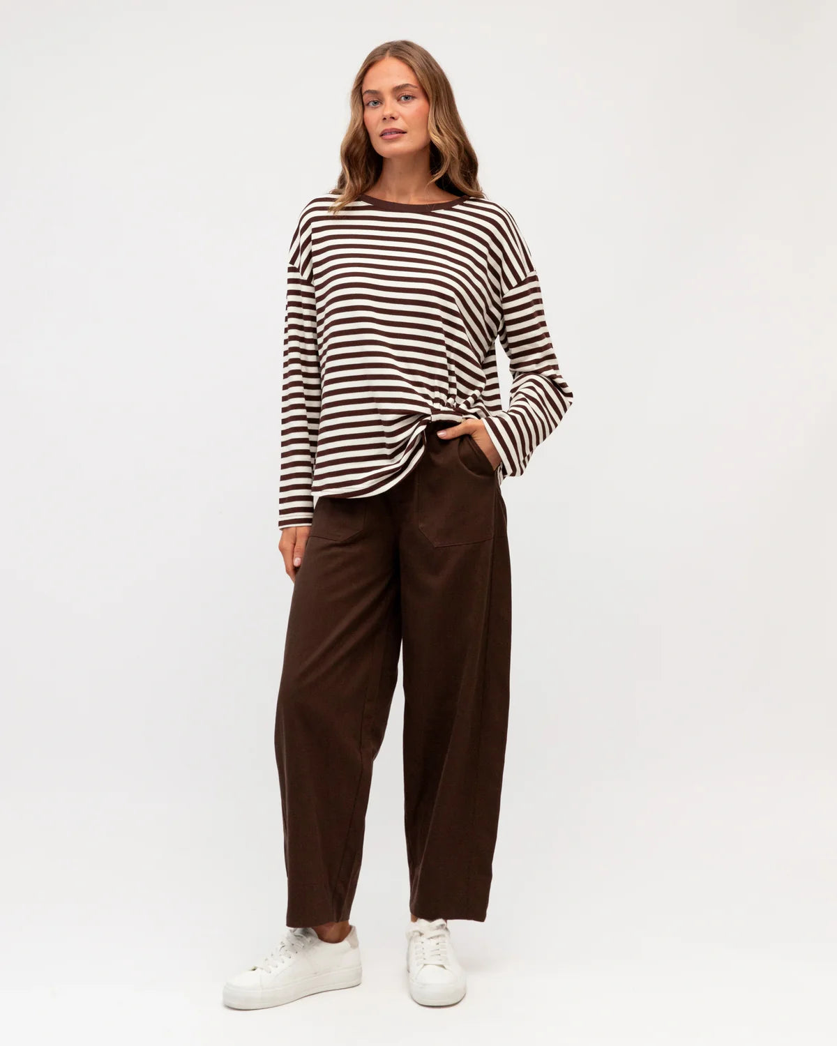 EASY TUCK LS TEE