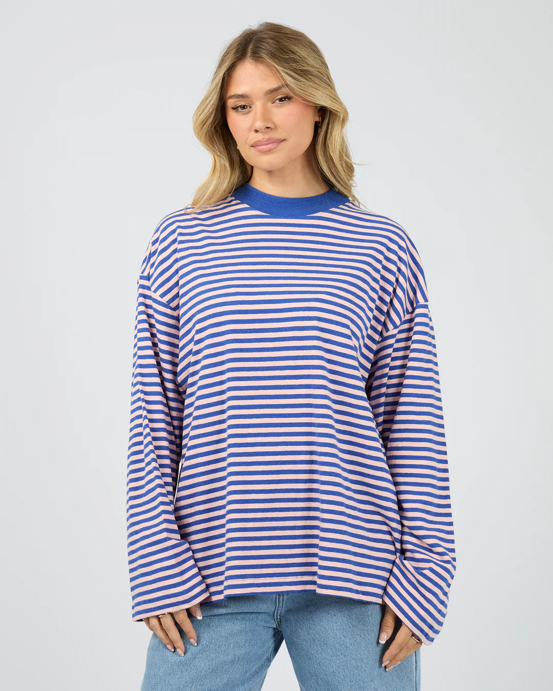 PALOMA LS STRIPE TEE