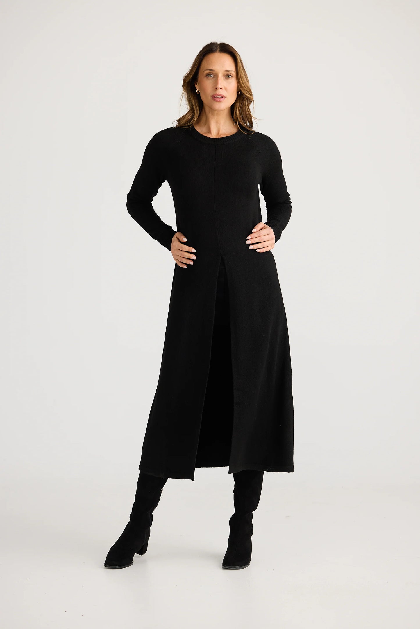 DANDELION LONG KNIT TOP