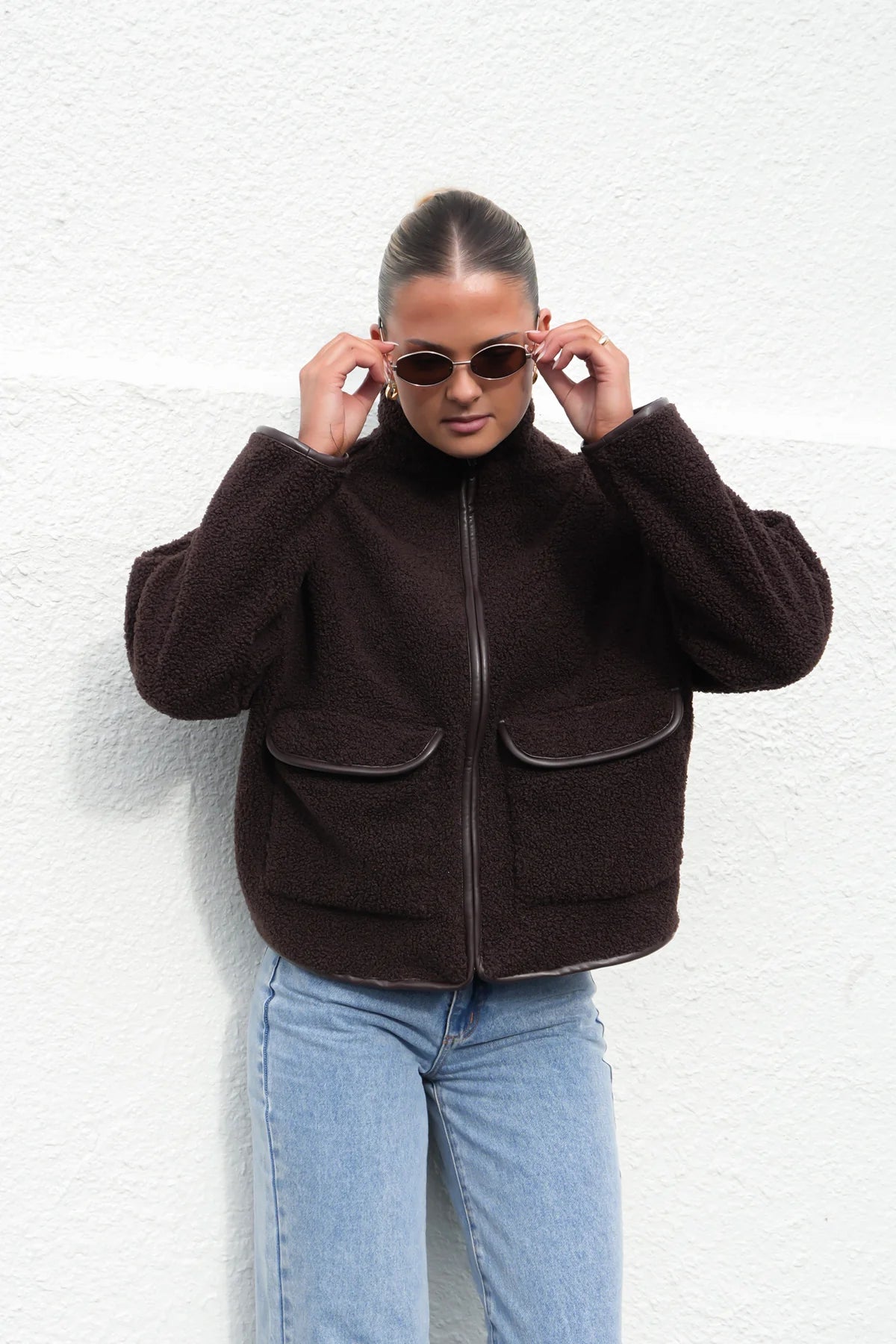 SANDY SHERPA JACKET