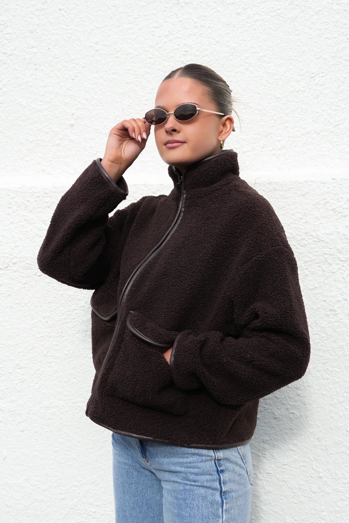 SANDY SHERPA JACKET