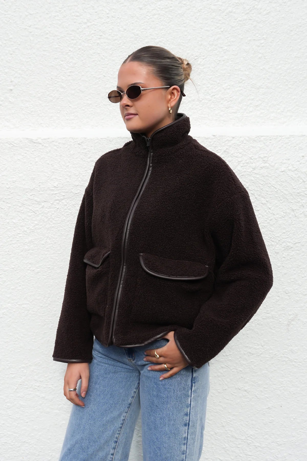 SANDY SHERPA JACKET