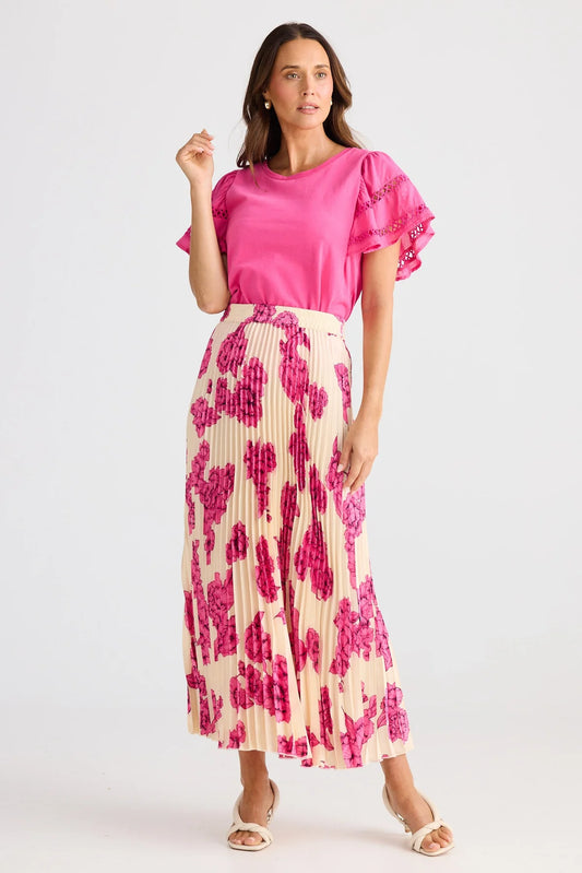 ALIAS PLEATED SKIRT