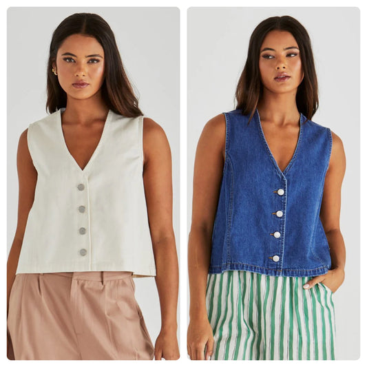 SABINE DENIM VEST