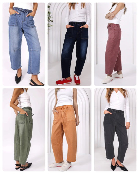 LEO BARREL JEANS