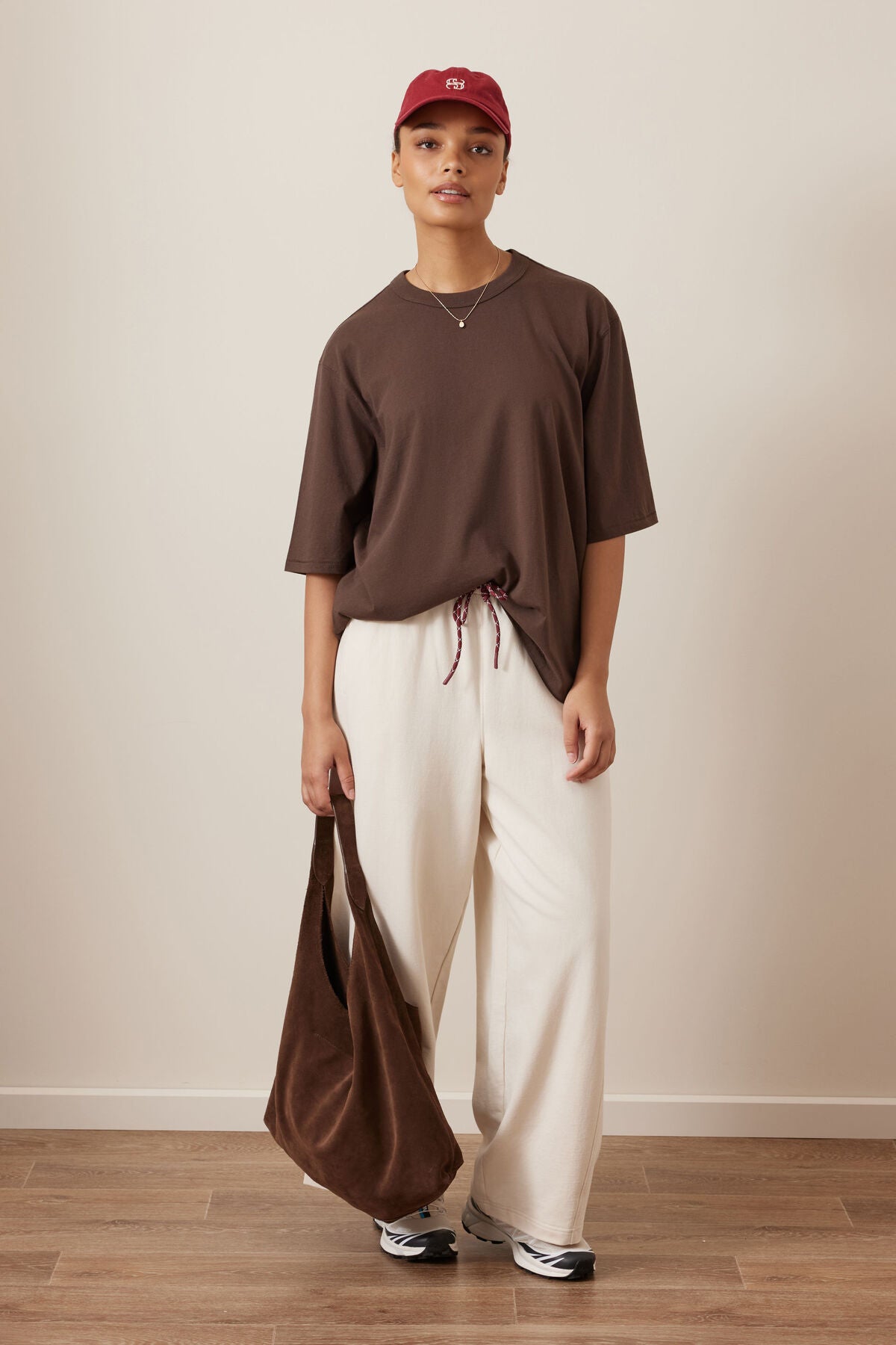 LUNA RELAXED TEE BRUNETTE