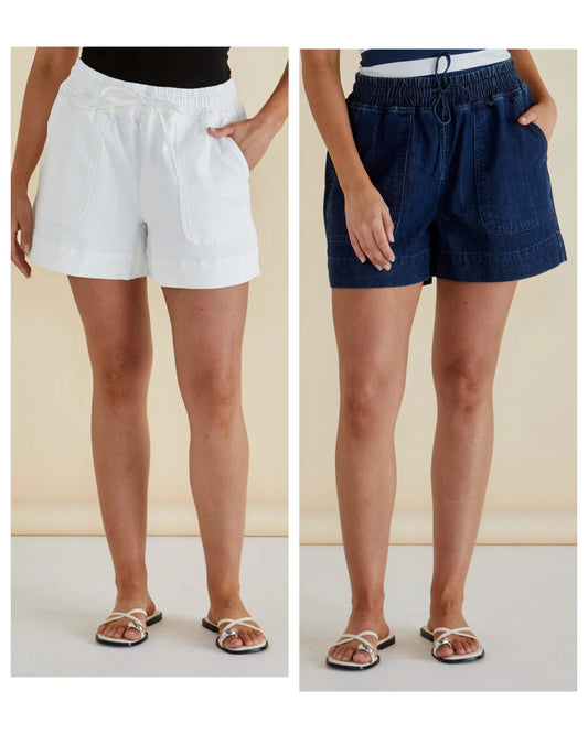 RELAX DENIM SHORTS