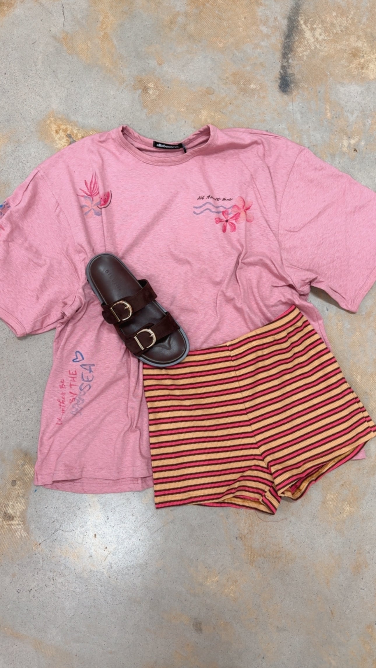 MINI STRIPE SHORTS