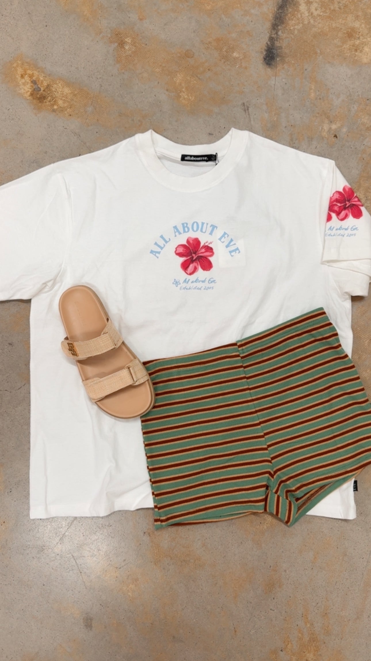 MINI STRIPE SHORTS