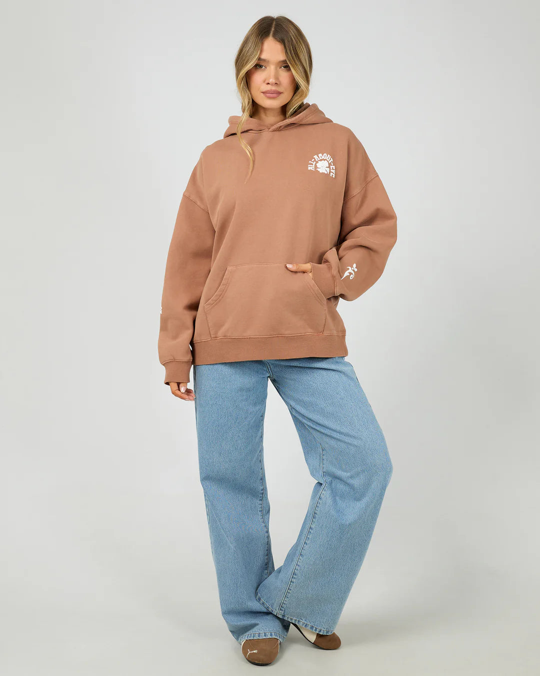 FLOWER CO RELAXED HOODIE
