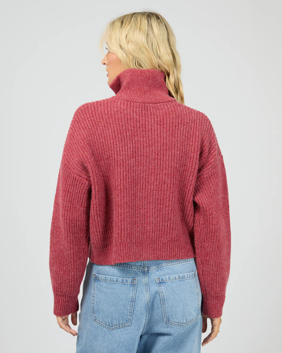 BRIDIE KNIT ZIP THROUGH