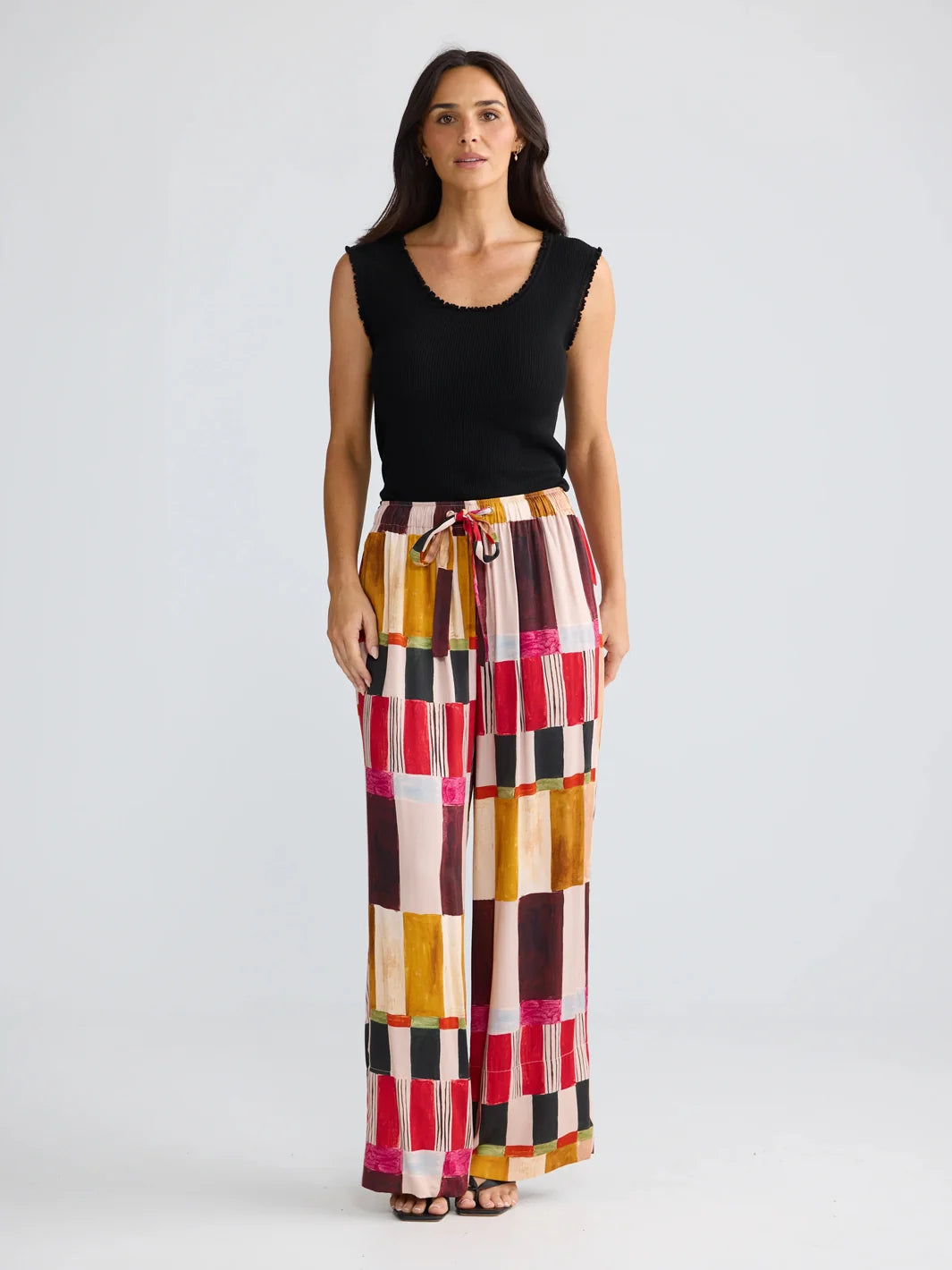 ASTRID PANT PAINTERLY GEO