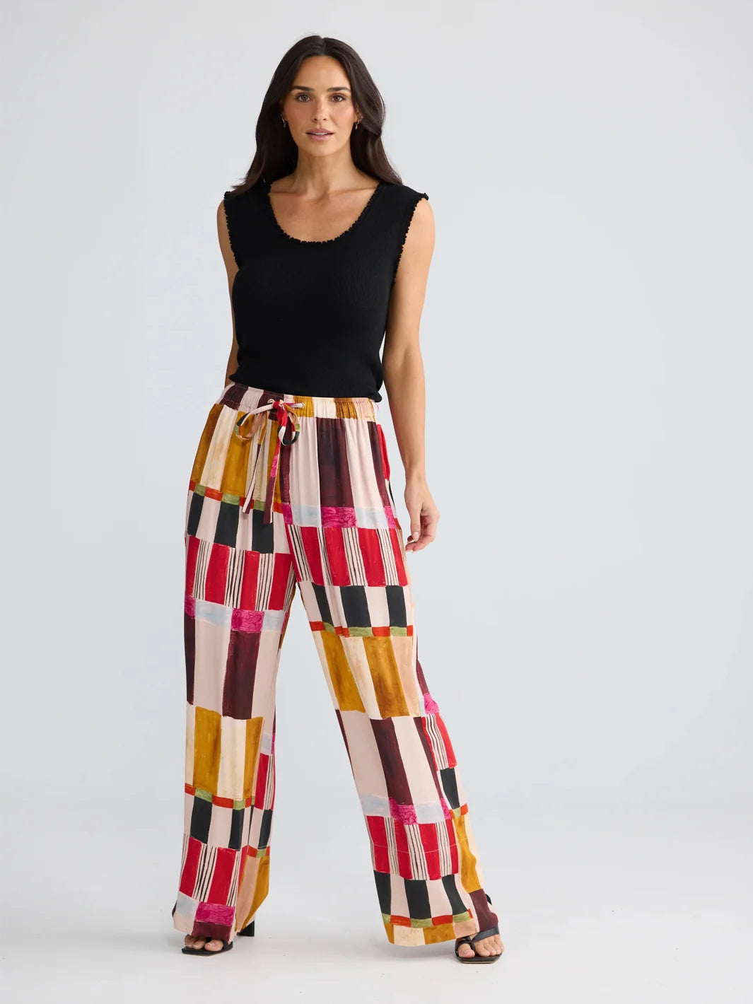 ASTRID PANT PAINTERLY GEO