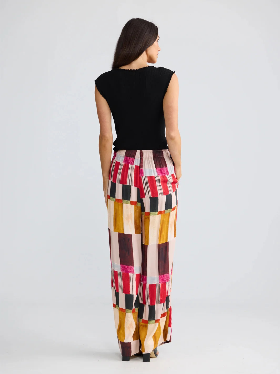ASTRID PANT PAINTERLY GEO
