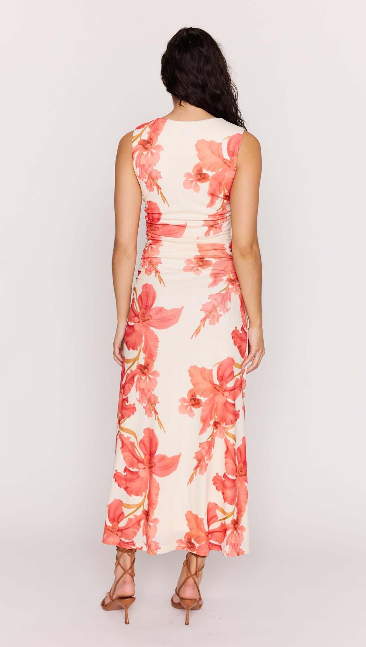 ISLA MESH MIDI DRESS