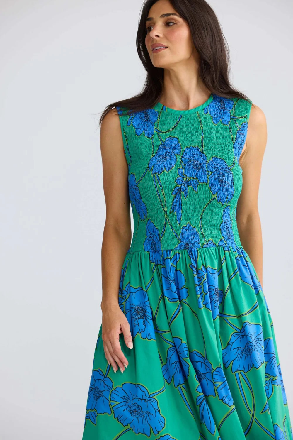 ADDISON DRESS BLOOMSBURY