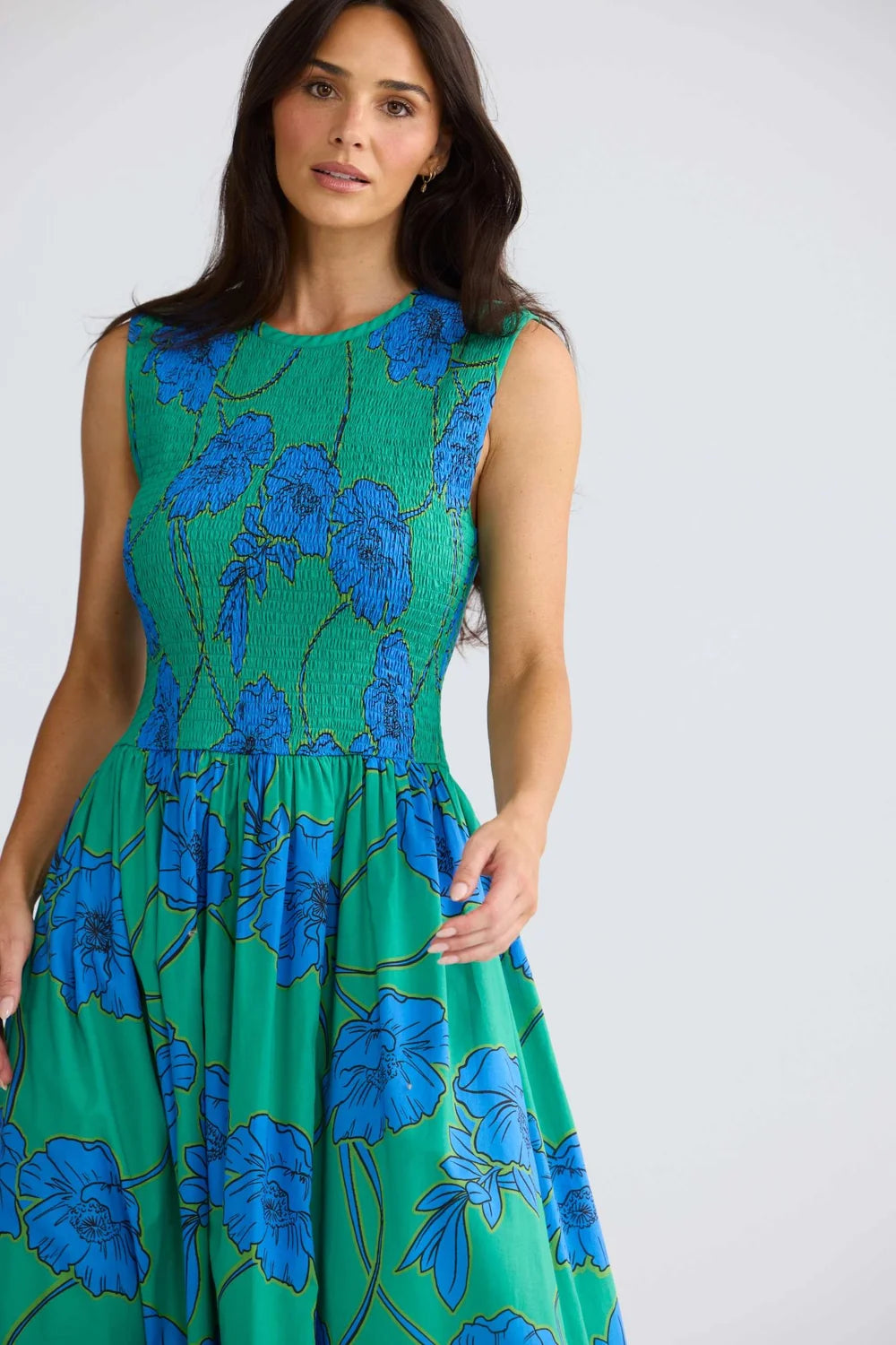 ADDISON DRESS BLOOMSBURY