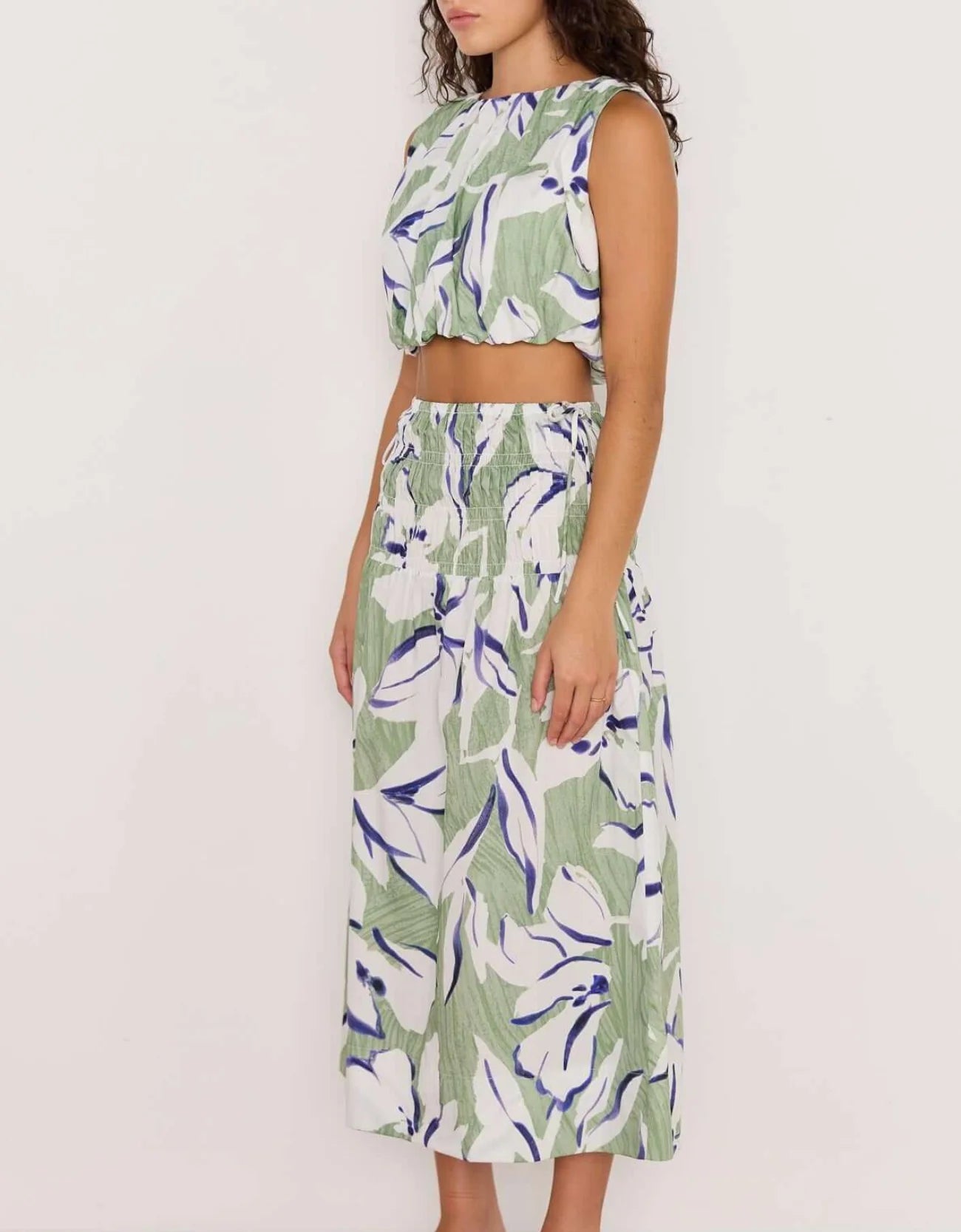 VEDA MIDI SKIRT