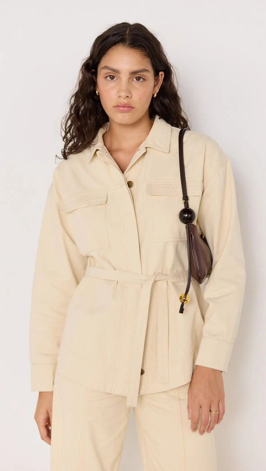 JANE BELTED SHACKET