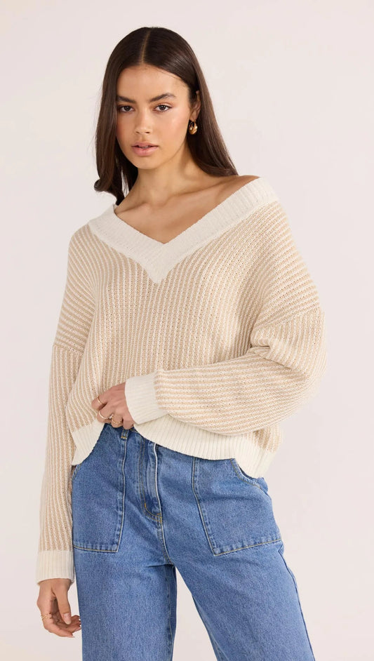 MEGAN VNECK SWEATER
