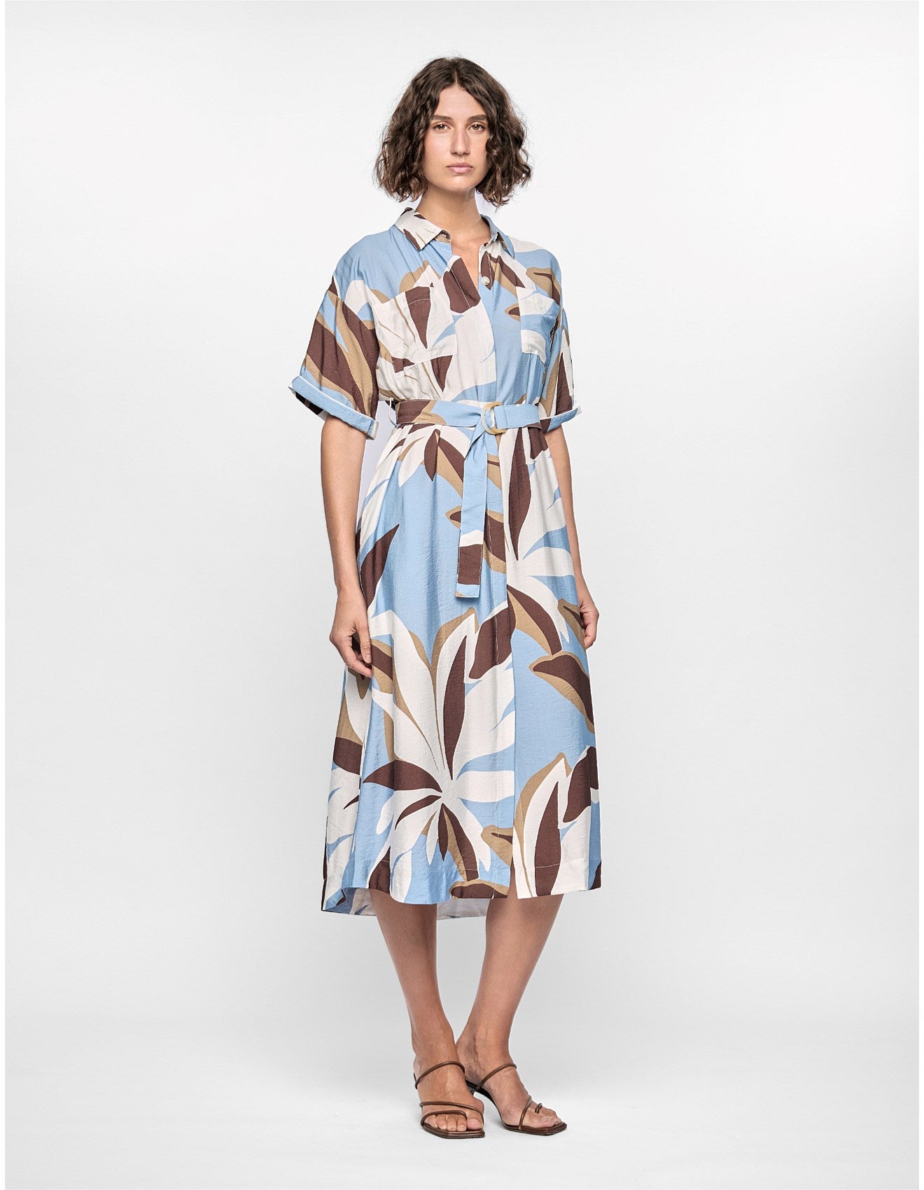 MAEVE MIDI SHIRT DRESS