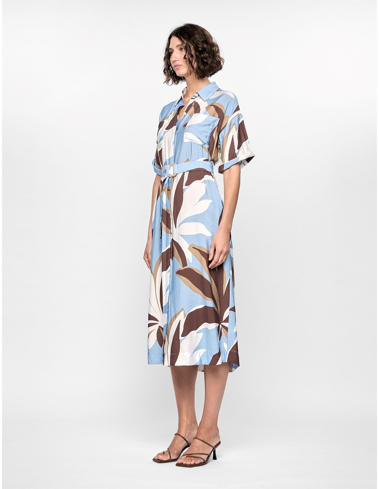 MAEVE MIDI SHIRT DRESS