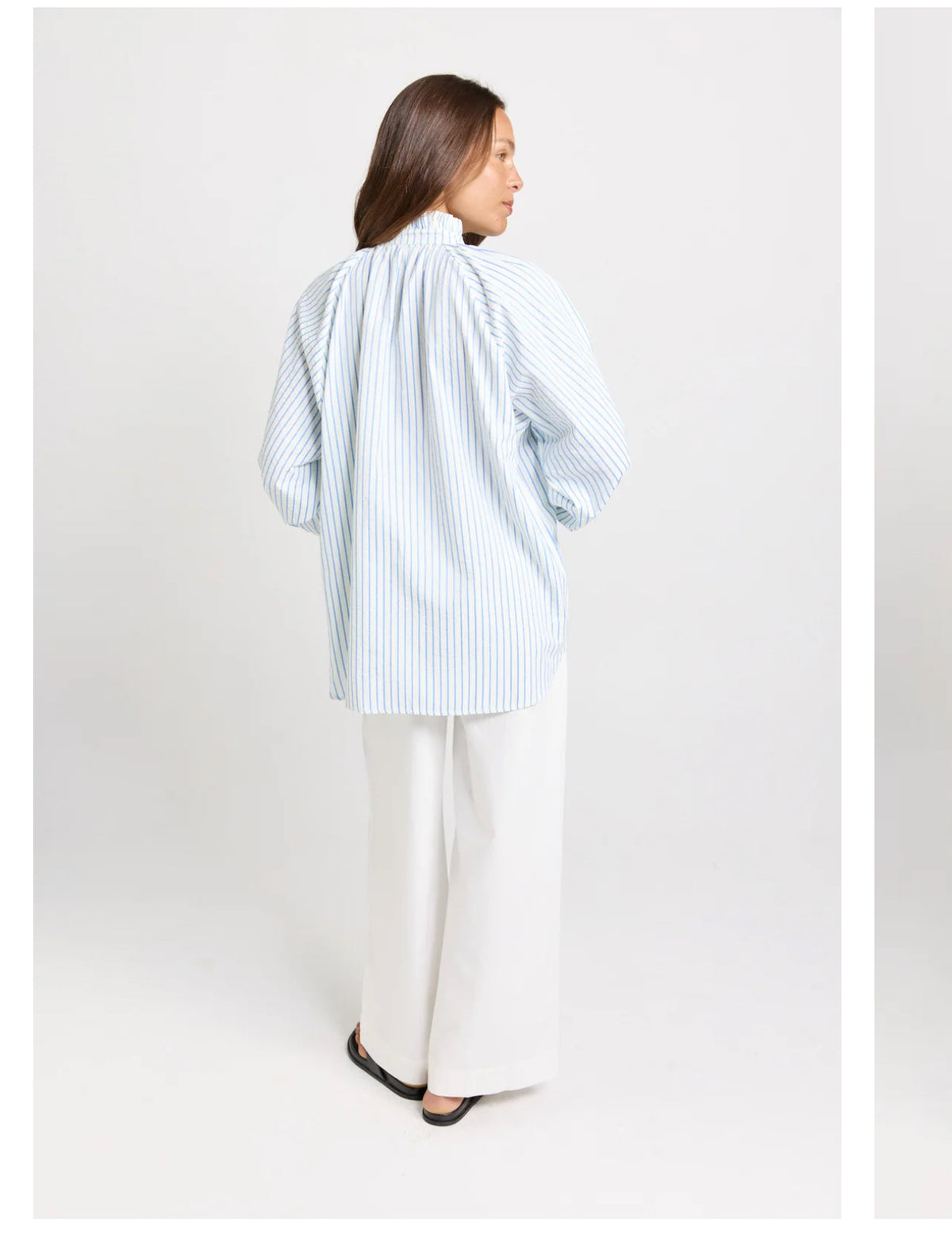 ROMI SHIRT BLUE/STRIPE