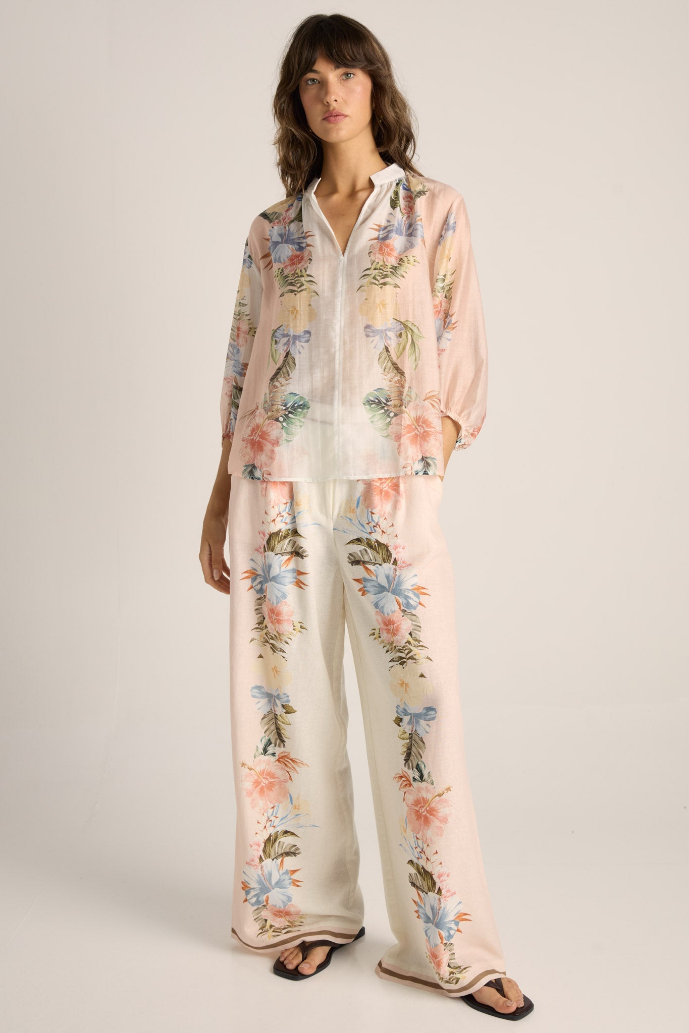 SOLARA PLACEMENT PRINT COLLARED SHIRT