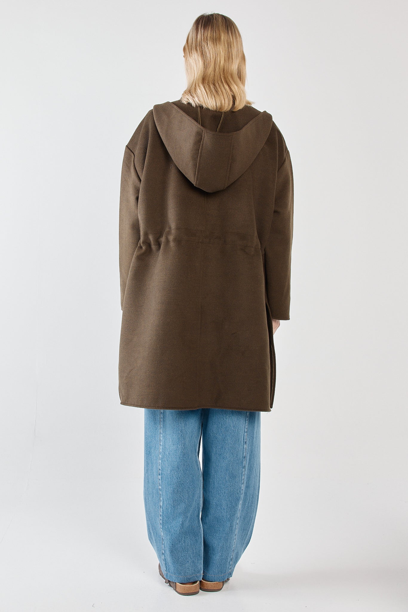 MAXI HOODED COAT