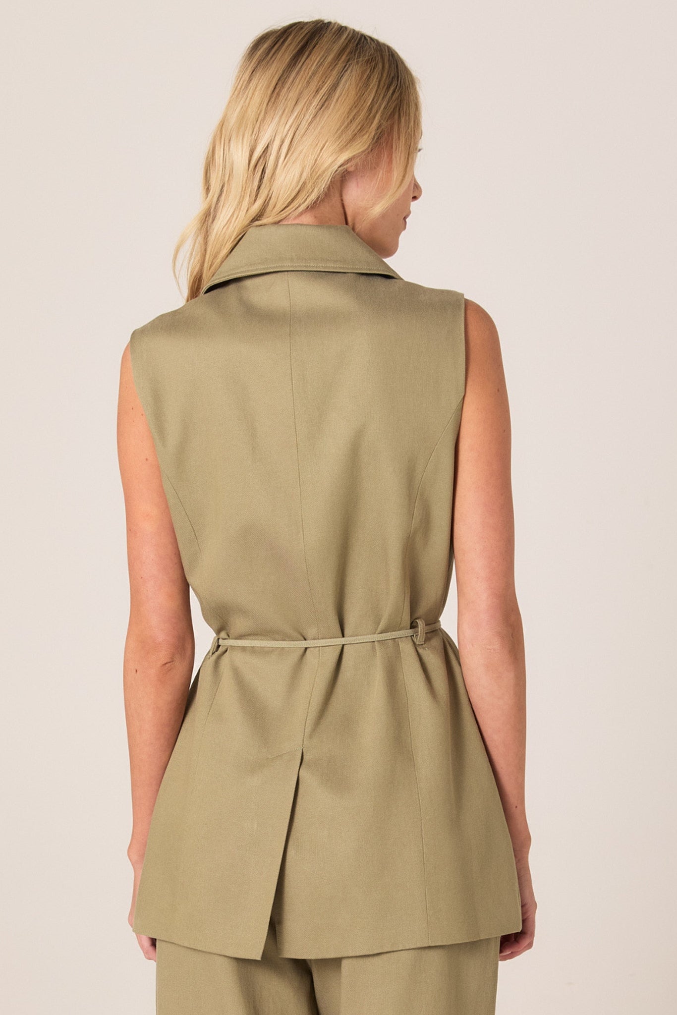 ZEPHYR WRAP VEST WITH BELT