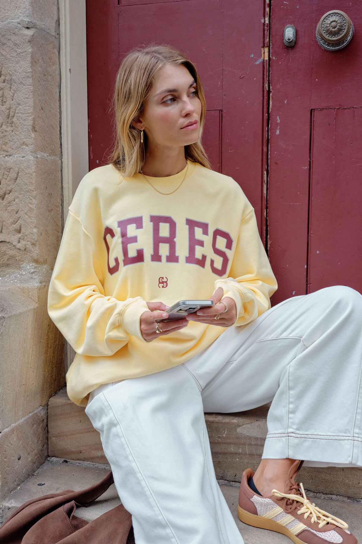 ISLA OVERSIZED SLOUCHY CREW