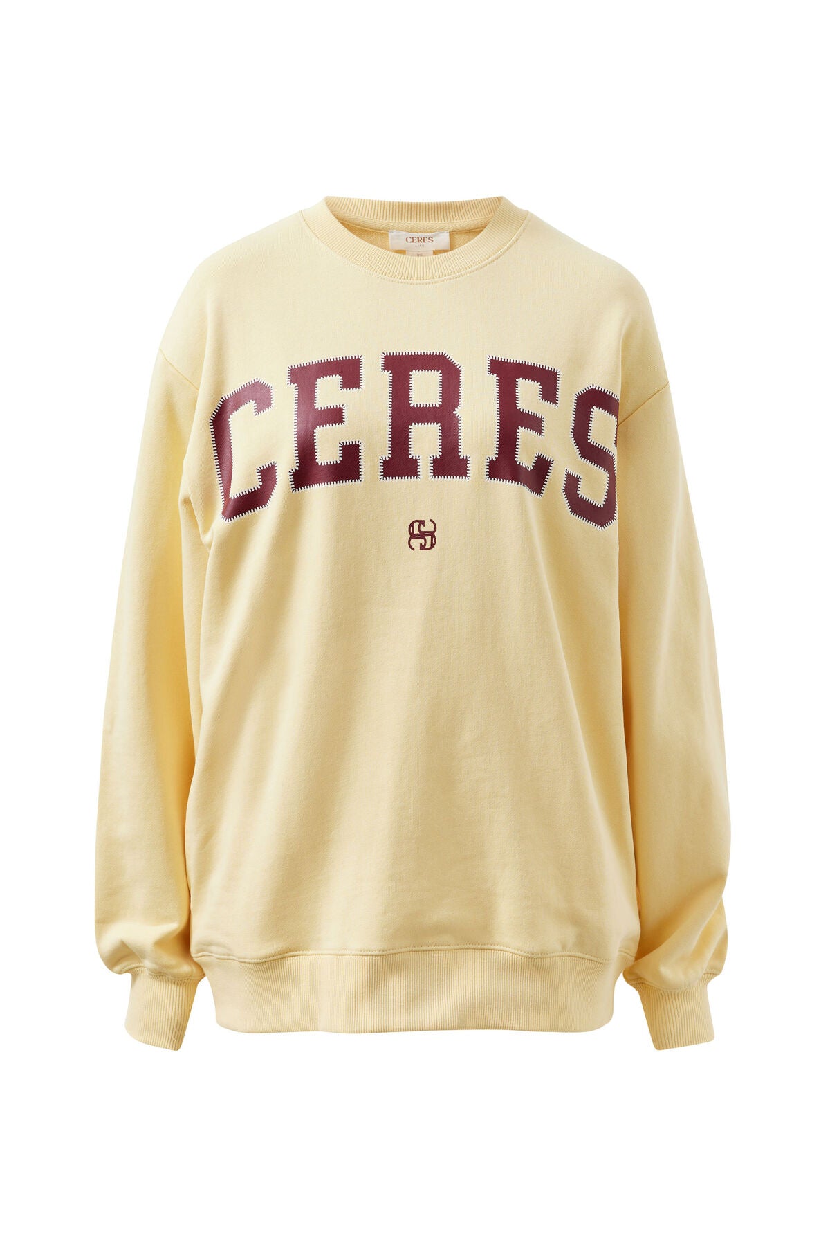 ISLA OVERSIZED SLOUCHY CREW