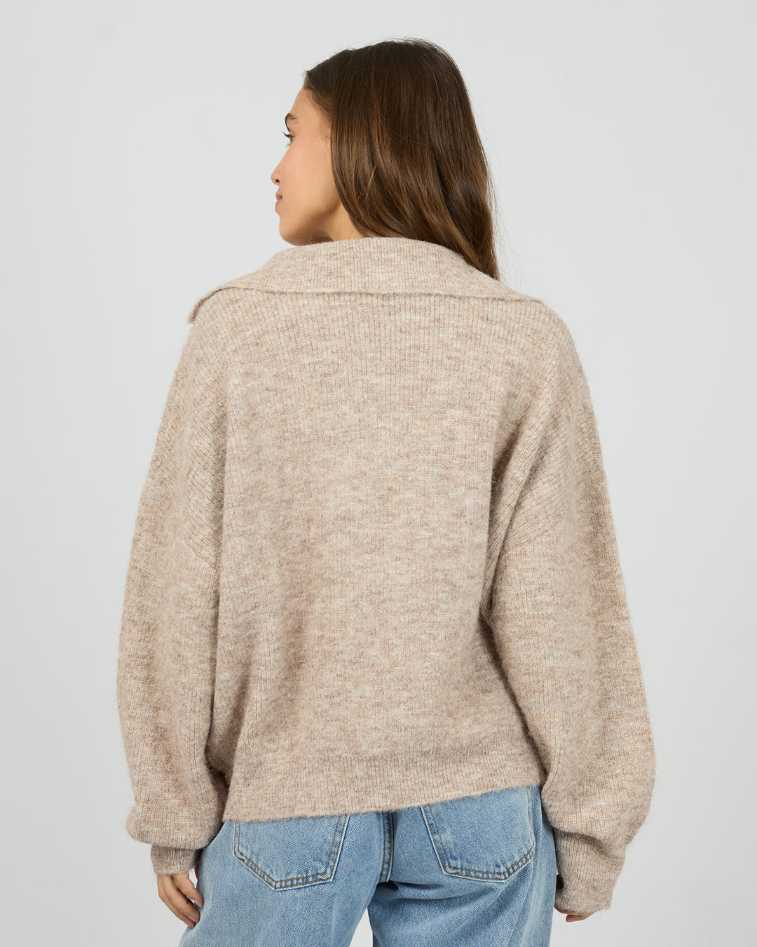 BONNI KNIT QUARTER ZIP JUMPER