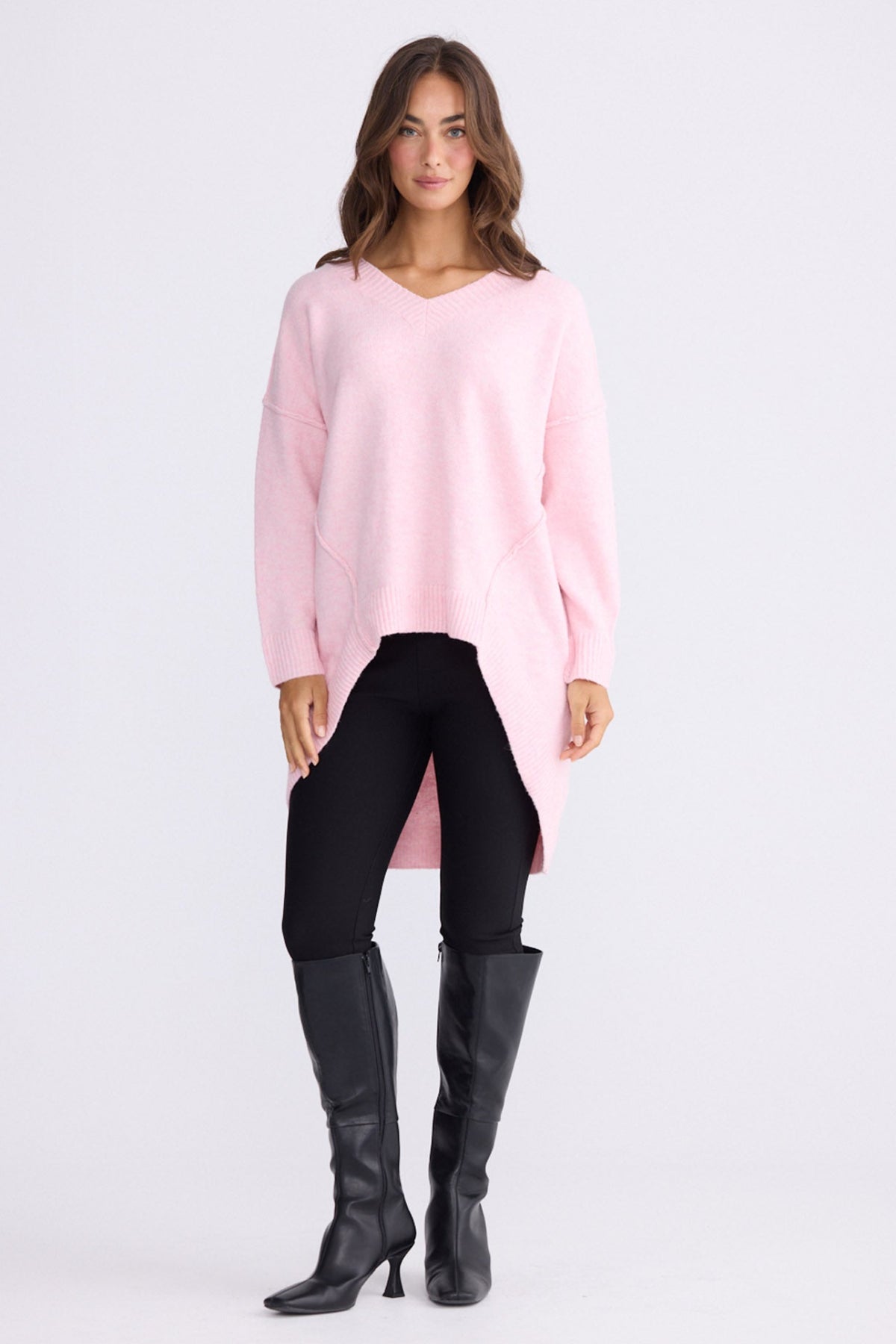 WILTSHIRE KNIT SOFT PINK