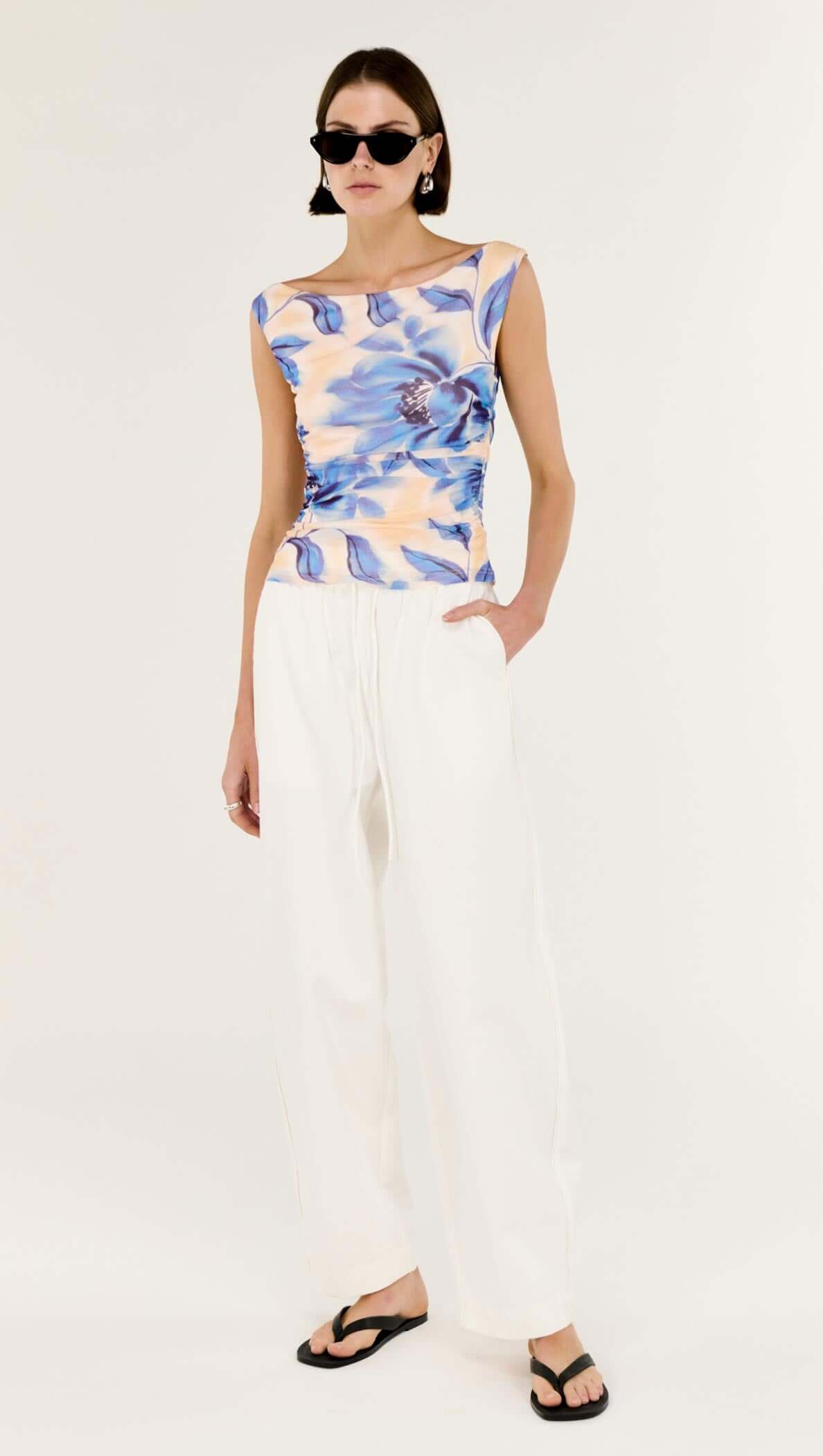 FLUER MESH TOP