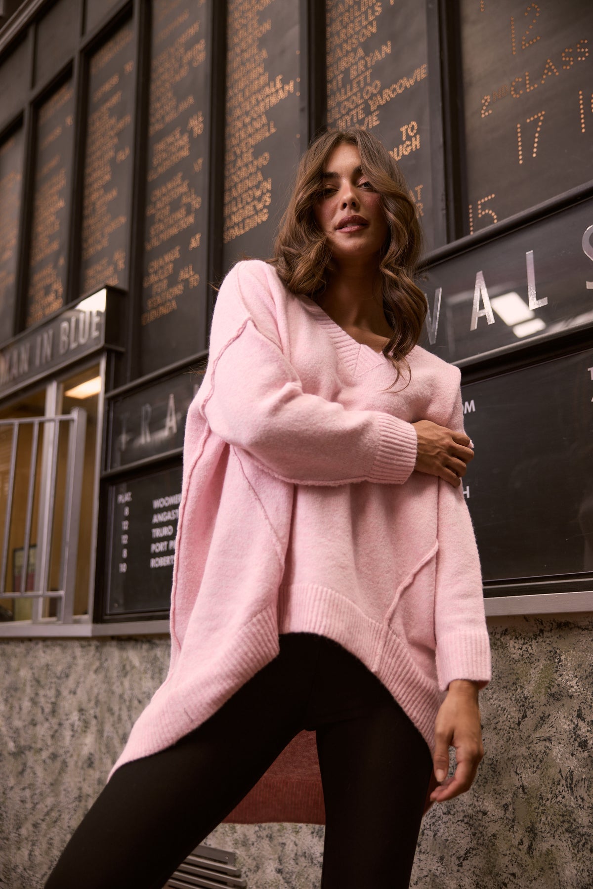 WILTSHIRE KNIT SOFT PINK