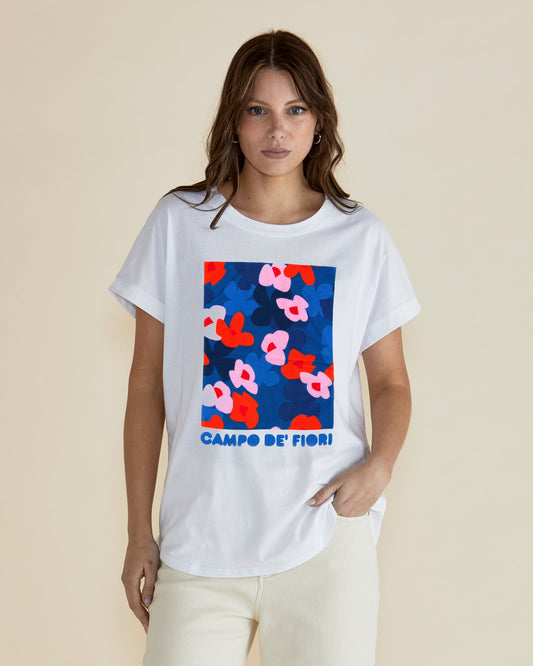 HAILEY SHORT SLEEVE TEE CAMPO DE' FIORI