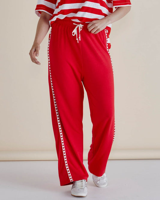 EVELYN WIDE LEG JOGGER
