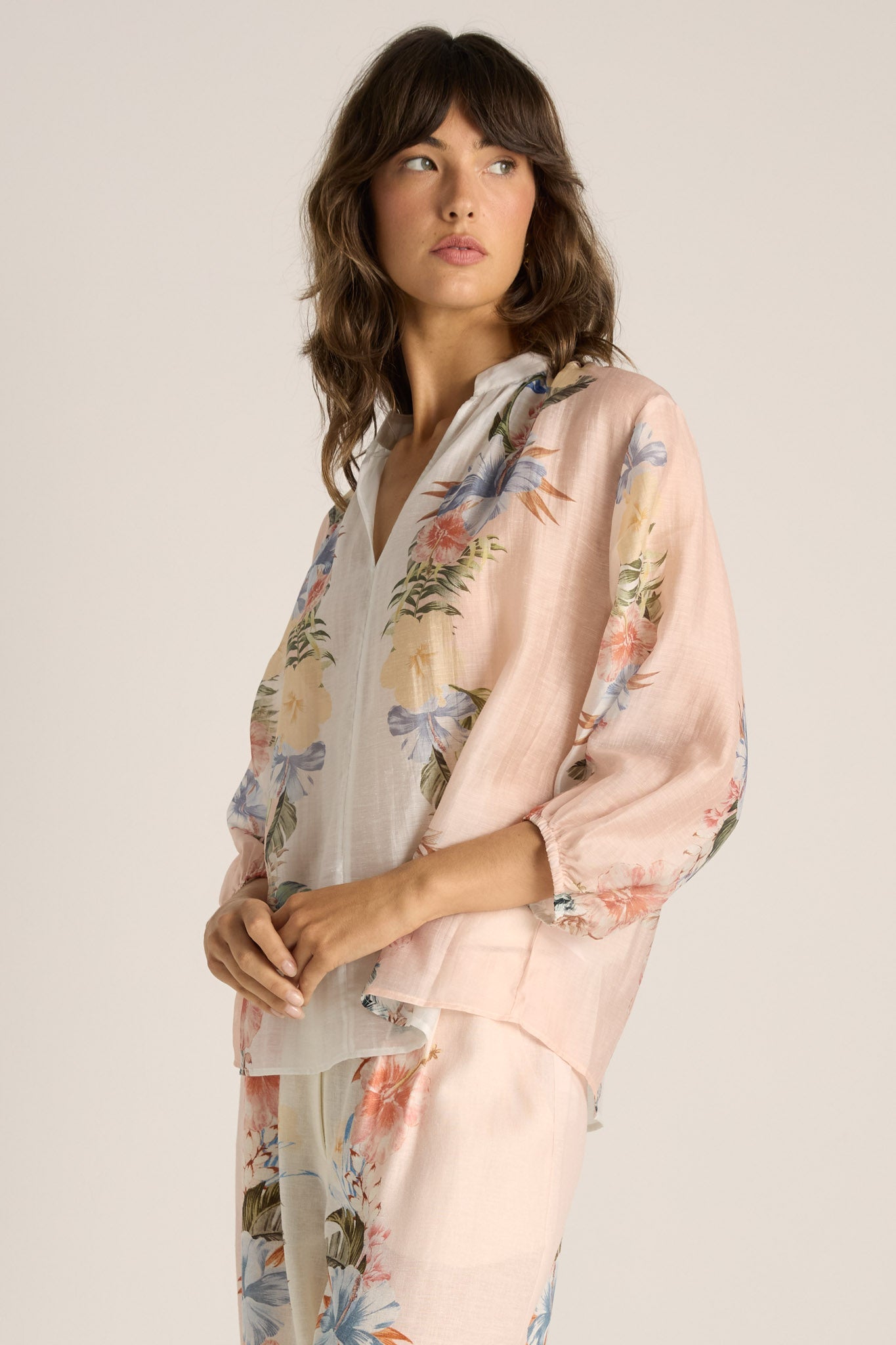 SOLARA PLACEMENT PRINT COLLARED SHIRT